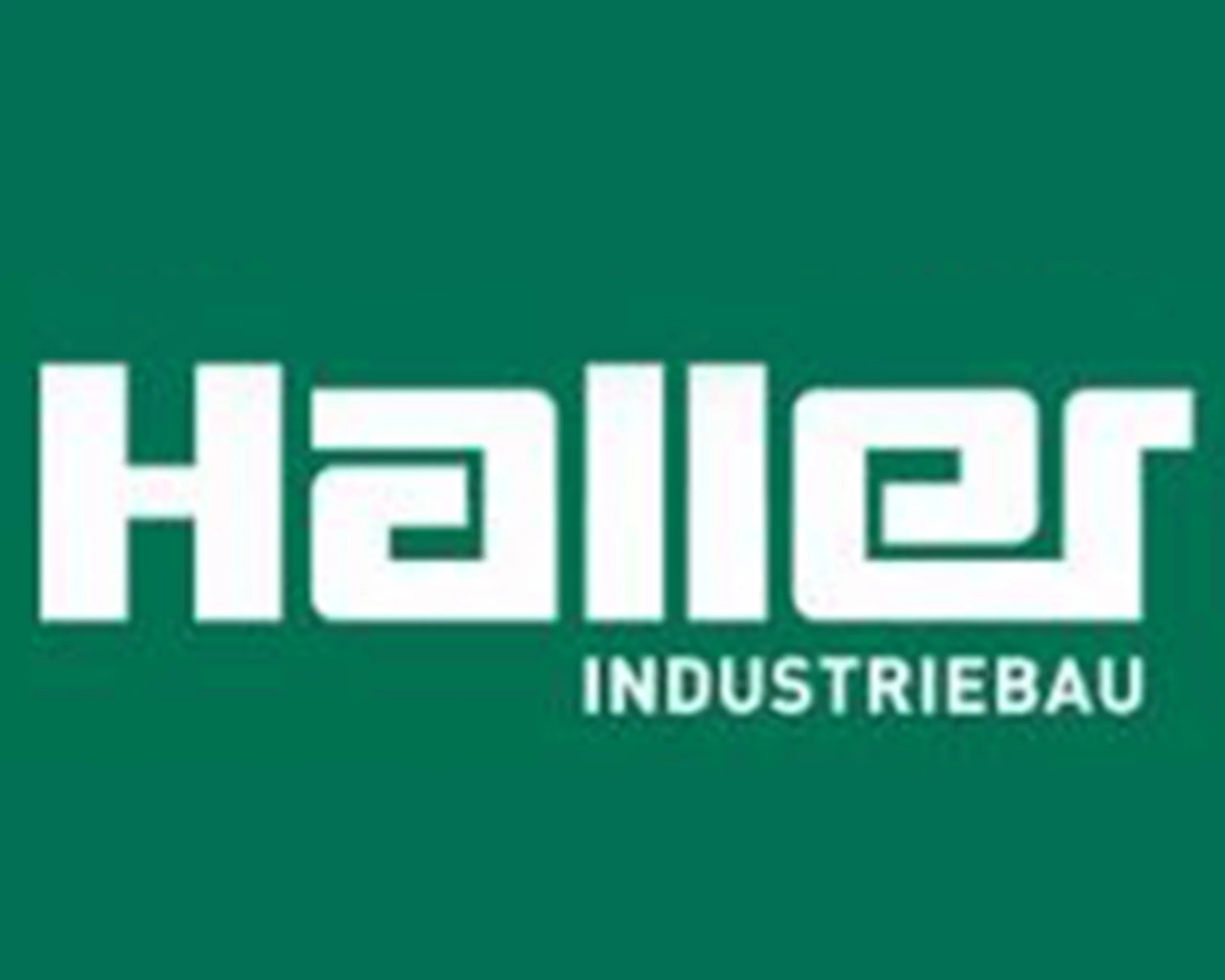 Haller-Industriebau-grüner-Hintergrund